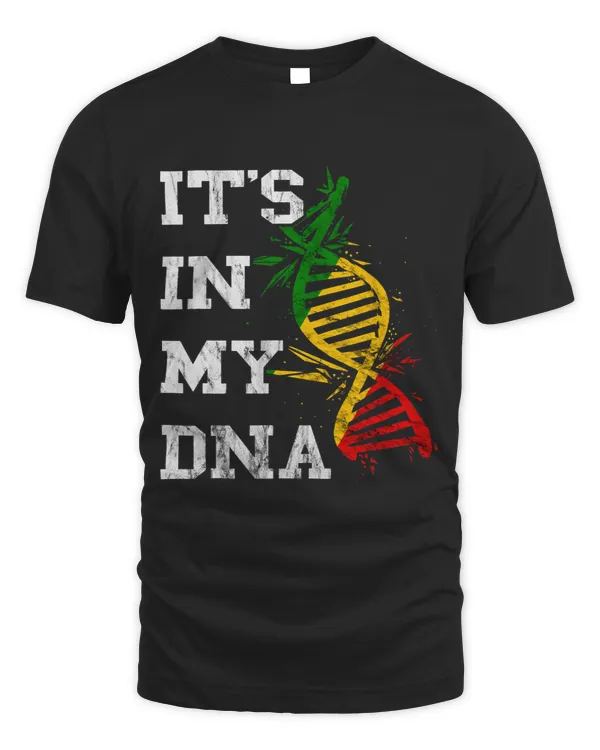 Its In My DNA Rastafarian Rasta Reggae Roots Music Pride