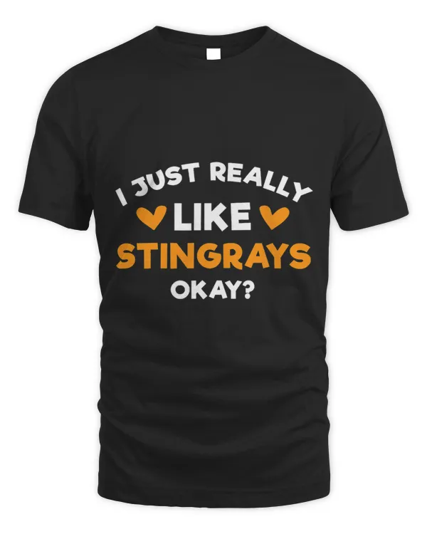 I Just Really Like Stingrays Funny Manta Ray Humor