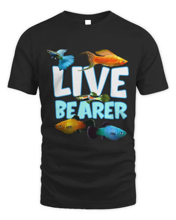 Live Bearer Aquarium Fish Funny Womens Guppies Endlers Fish