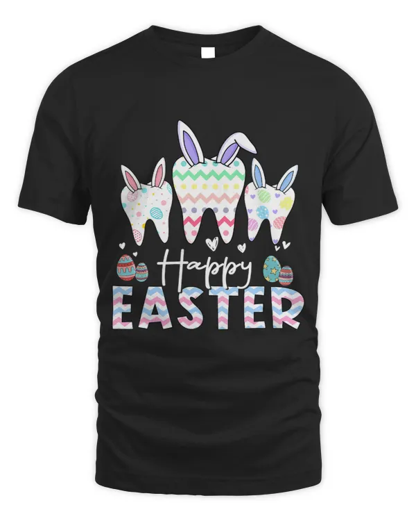 Happy Easter Day Cute Tooth Dental Squad Dental Assistant
