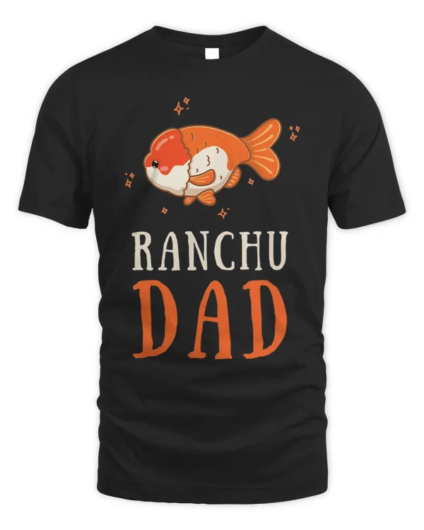 Cute Goldfish Ranchu Dad For Men Goldfish Aquarium Lovers