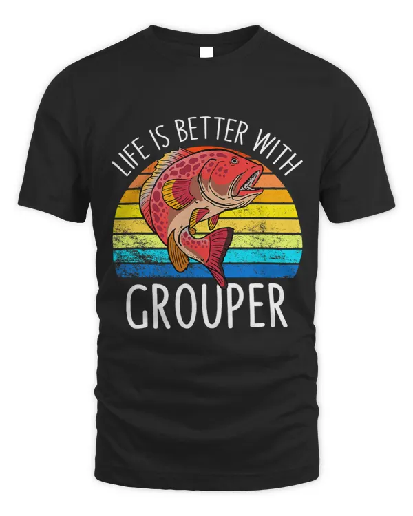 Retro Life Is Better With Grouper Animals Aquarium Lovers
