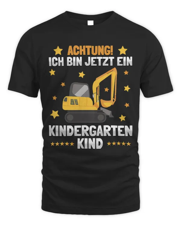 Kids Nursery excavator driving for nursery children