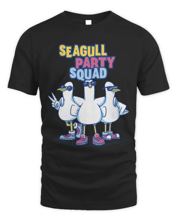 Seagull Party Squad Dancing Team Seagull Lover Gull Squad