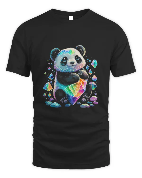 Esoteric Panda Art Crystals Cute Illustration Design 28