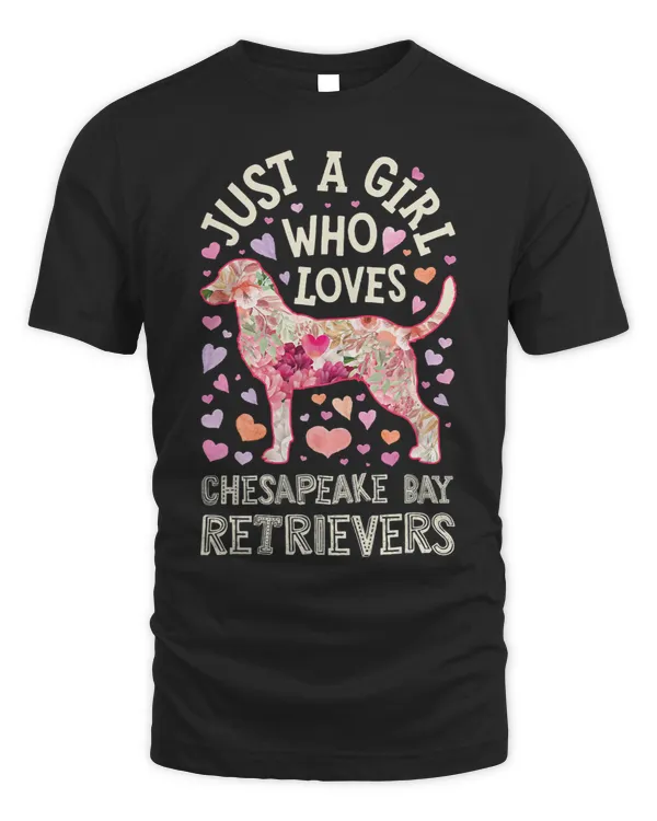 Chesapeake Bay Retriever Just A Girl Who Loves Dog Flower 139
