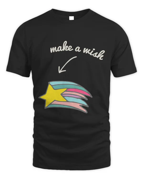 Make a wish Shooting Star Cute Kids Girls