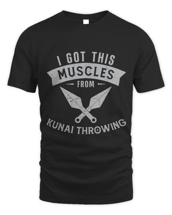 I Got This Muscles From Kunai Throwing Funny Knife