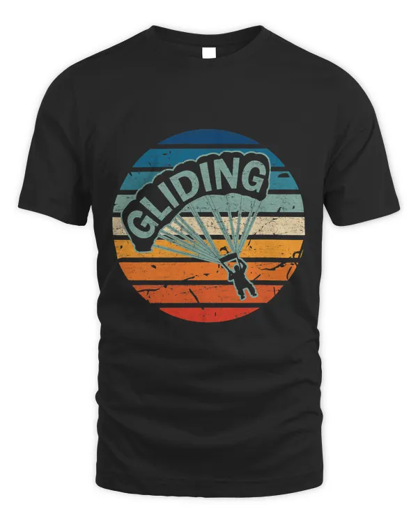 Paragliding Vintage fly Retro parachute paragliders lovers