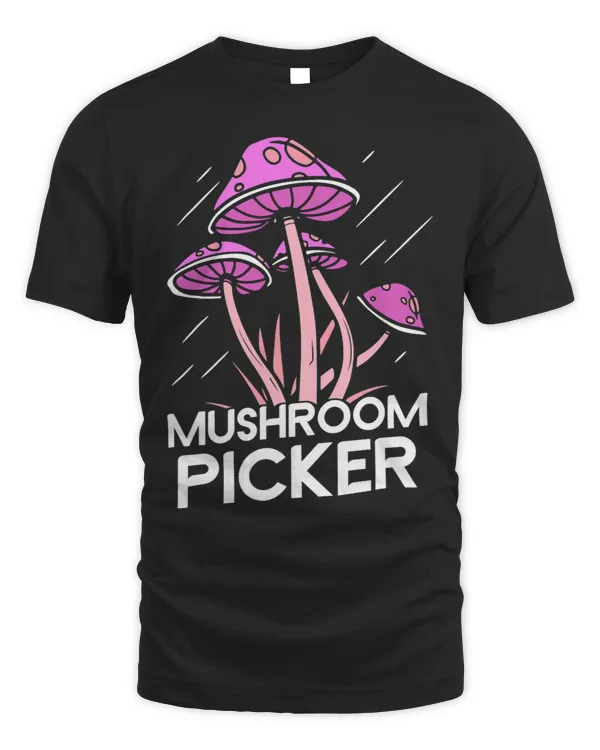 Mushroom Picker Collecting Picking Collect