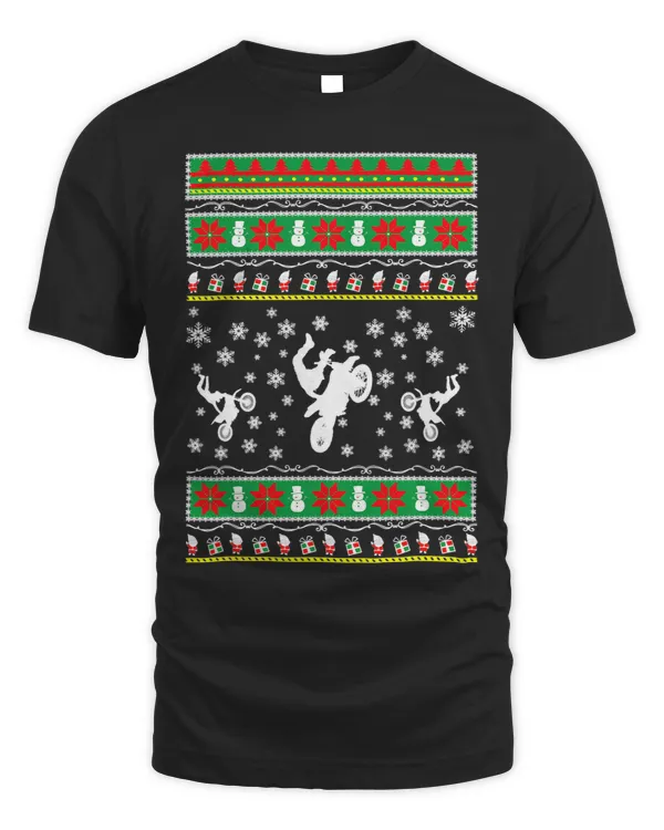 Motorcross ugly christmas gift for mom or dad 3
