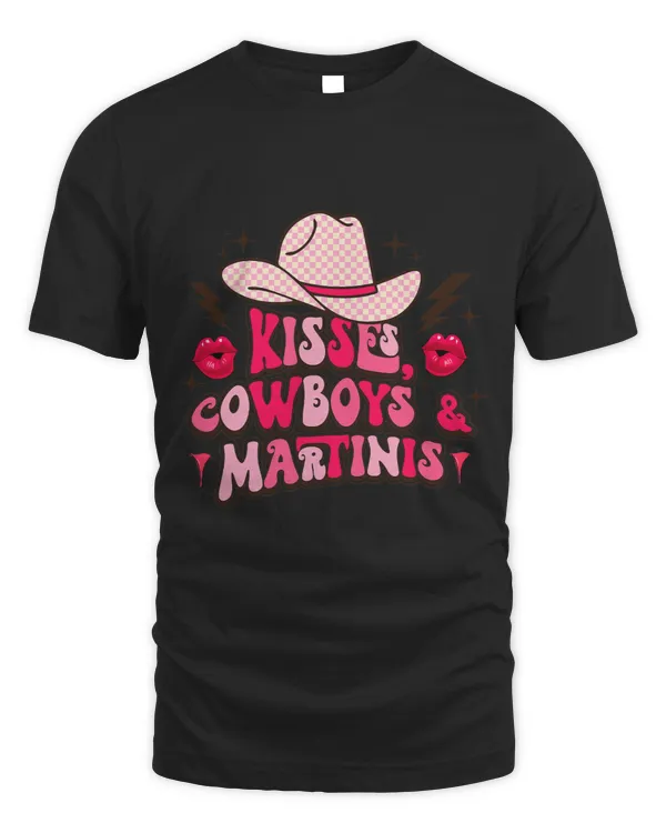Kisses Cowboys Martinis Western Cowgirl Howdy Valentines Day 9