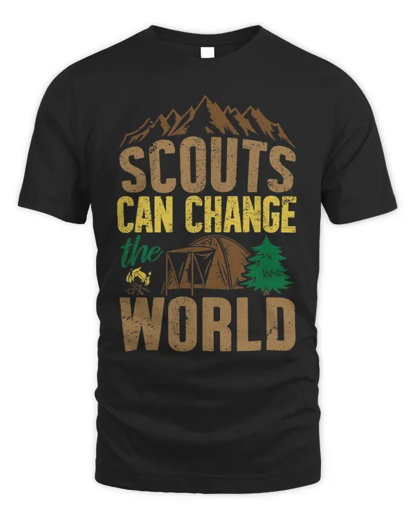 Scouts Can Change The World Den Cubs Troop Leader Boy Gift