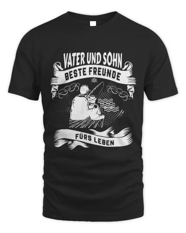 Father and Son Best Friends for Life Partner Look Carp