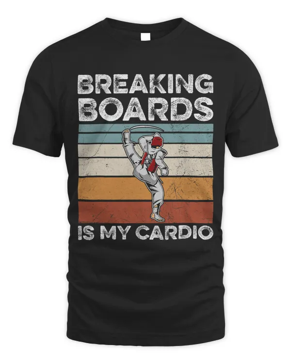 Breaking Boards is my cardio Design for a Taekwondo Student