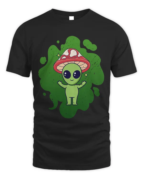 Alien Psychedelic Mushroom Foraging Mycology Mycologist