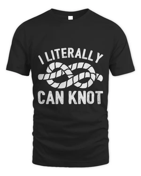 I Literally Can Knot Cub Scouting Pun Rope Knot Tying