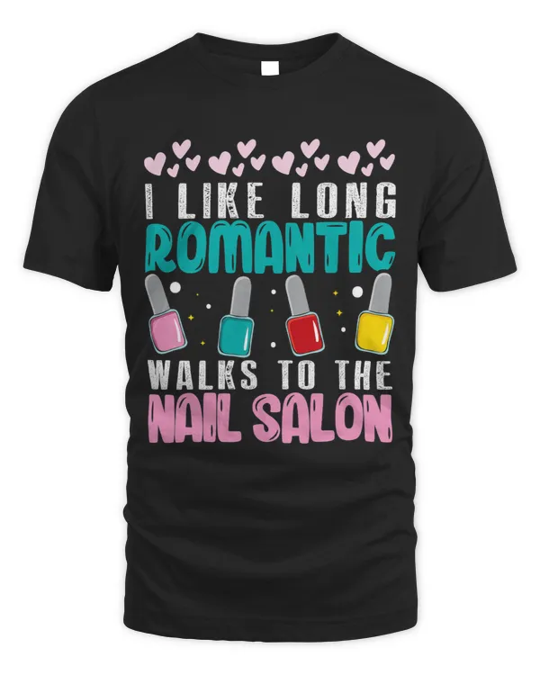 Walks to the Nail Salon Nail Technician Nail Polish