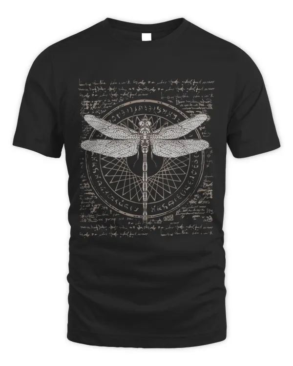 Steampunk Dragonfly Vintage Gears Goth