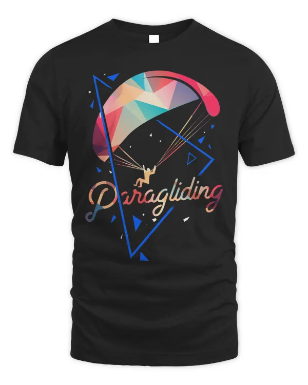 Unique Paragliding Paraglider Tee Shirt for Paragliders
