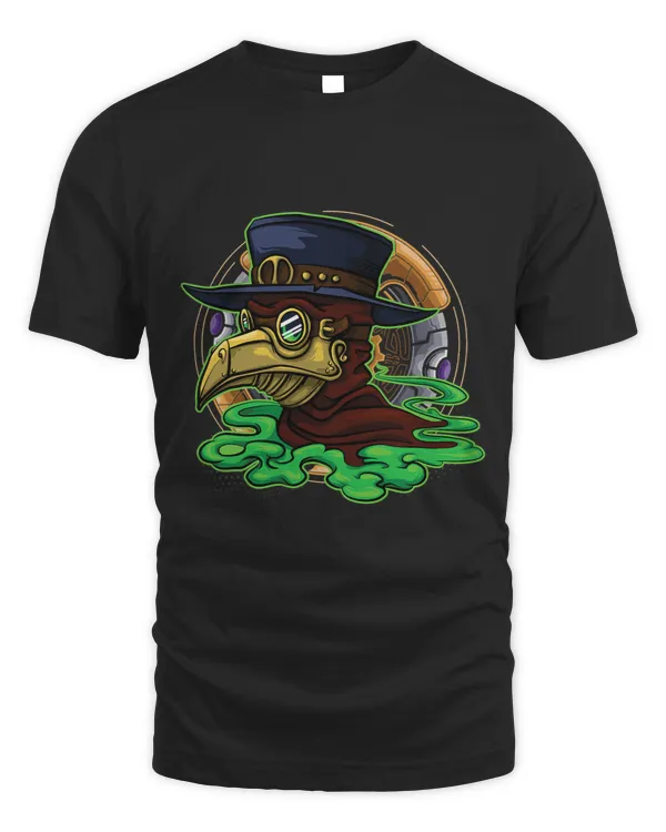 Steampunk Science Fiction Plague Doctor