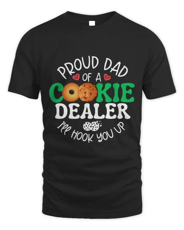 Proud Of A Cookie Dealer Girl Troop Leader Dad Matching