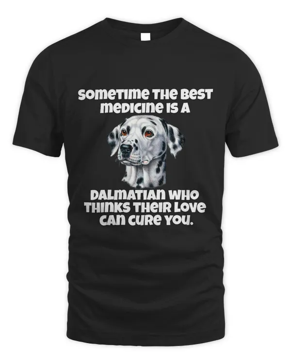 Dalmatian Owner Sometime The Best Medicine Is A Design Dalmatians Dog