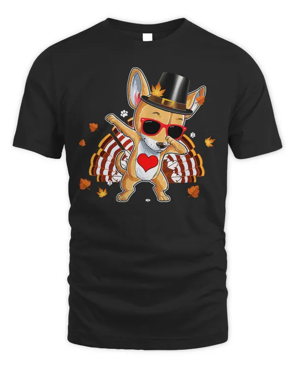 Chihuahuas Thanksgiving Day Dog Pilgrim Boys Kids Men 436 Chihuahua Dog