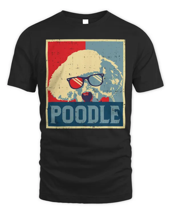 Poodles Obama Poster Vintage Animal Pet Dog Lover Owner 515 Poodle dog