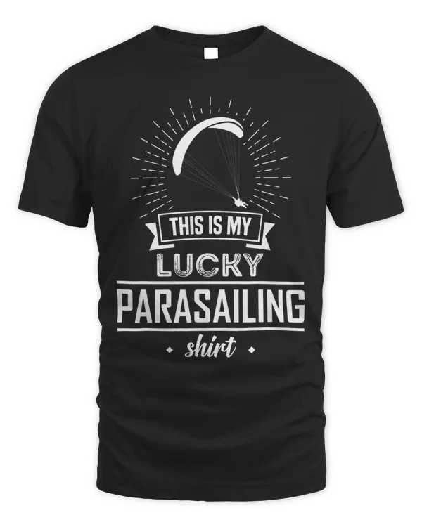 This Is My Parasailing Shirt Parasail Parasailer Apparel