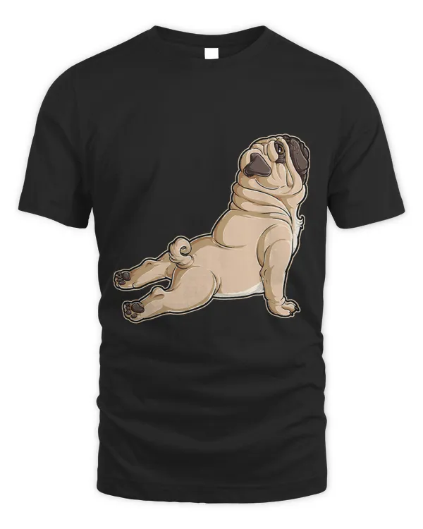 Pug Lover Yoga Funny Men Women Namaste Spiritual Meditation Chakra Pugs Dog