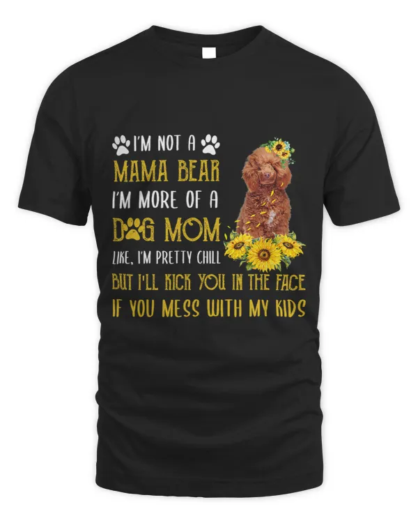 Poodles Sunflower Poodle Mom Mothers Day Dog Mom Women Poodle dog