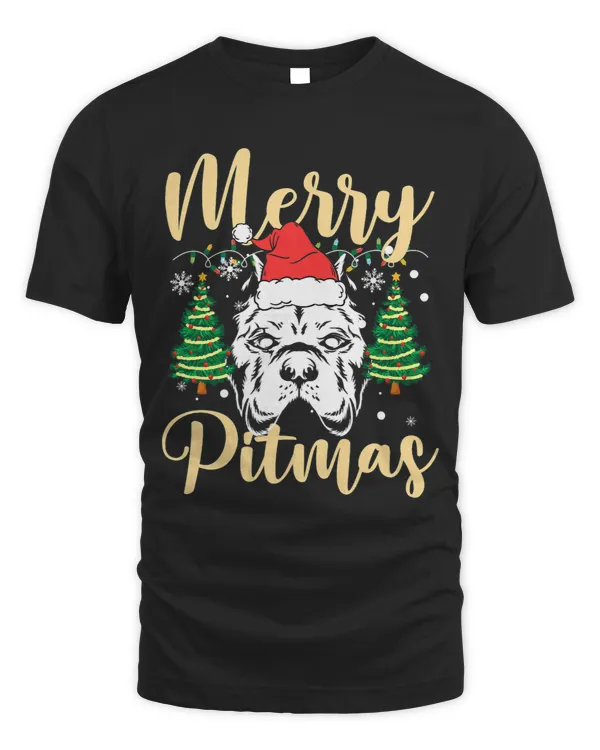 Bully Pitmas Christmas Pitbull Ocassion Pet Dog Lover Pitbull Dog