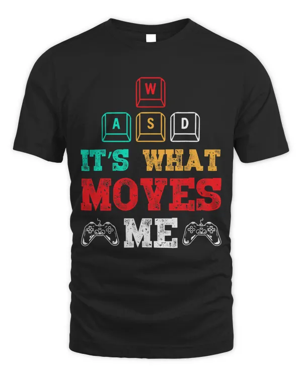 WASD PC Gamer Gifts Video Gaming Boys Men Vintage Gift