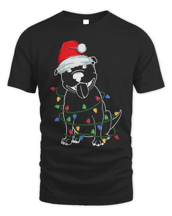 Bully christmas fairy lights Ugly Sweater Decorations Best Pitbull Dog