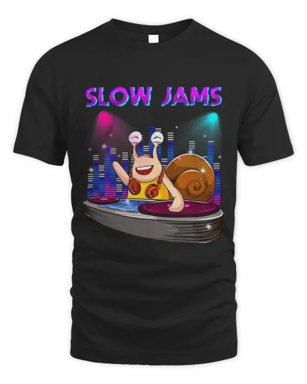 Snail DJ Turntable Shirt EDM Rave Shirt