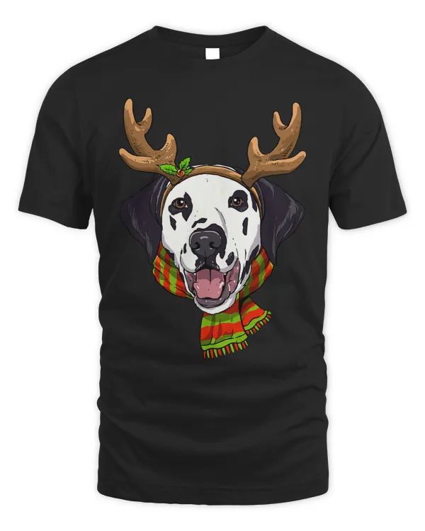 Dalmatian Christmas Reindeer Antlers Dog Xmas Dalmatians Dog
