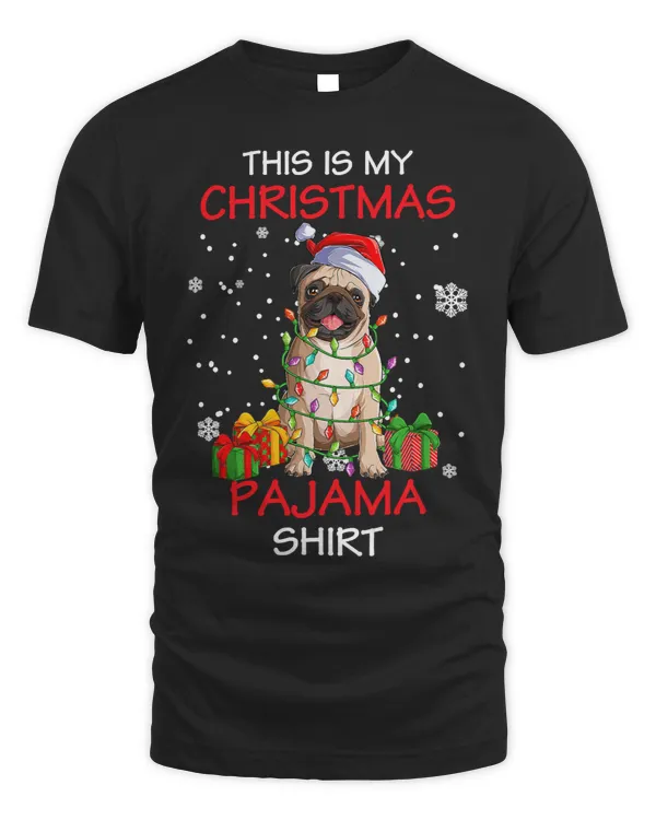 Pug Lover This Is My Christmas Pajama Dog Lover 362 Pugs Dog