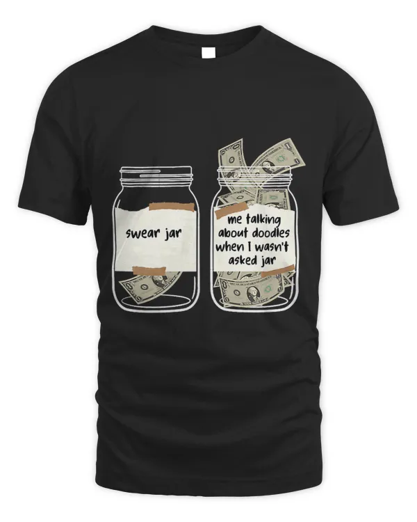 Funny Goldendoodle Swear Jar for Labradoodle and Goldendoodle Moms Doodle Dog