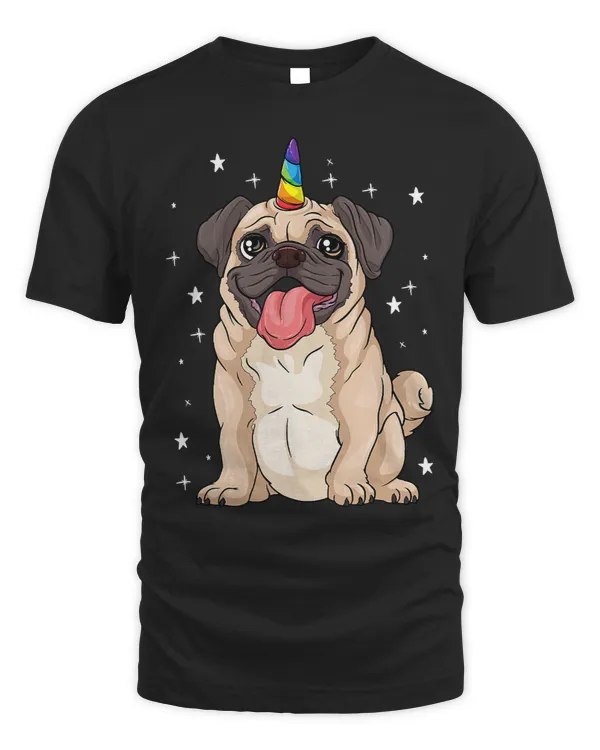 Pug Lover Unicorn Pugicorn Owner Funny 265 Pugs Dog
