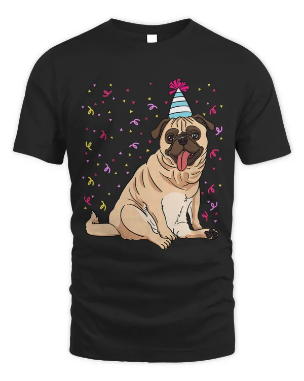Pug Lover Birthday Celebration Animal Bday Party Lover Pugs Dog