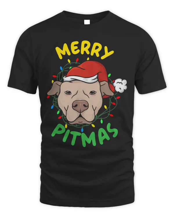 Bully Merry Pitmas Christmas Day Dog Lover Pitbull Dog Pitbull Dog