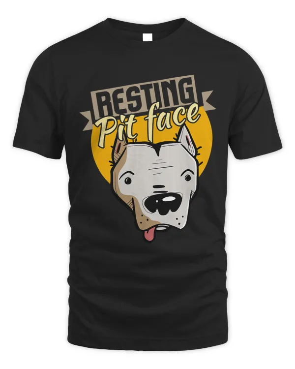 Bully Lovers I Resting Pit Face I Funny Pitbull Pitbull Dog