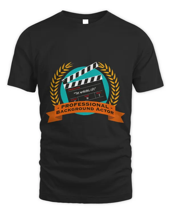 PROFESSIONAL BACKGROUND ACTOR Filmmaking Clapboard