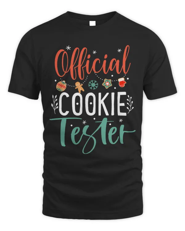 Official Cookie Tester Funny Christmas Couples Matching
