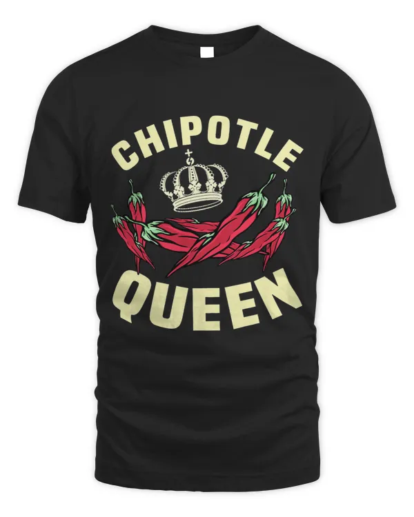 Funny Chipotle Queen Design For Women Chili Pepper