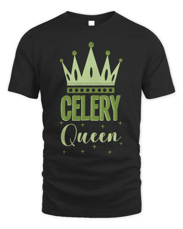 Celery Queen Vegetable Lover Vegetarian Vegan Lifestyle