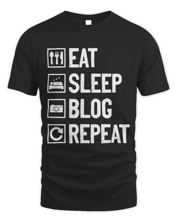 Eat Sleep Blog Repeat Vlogging Blogging Traveler Blogger