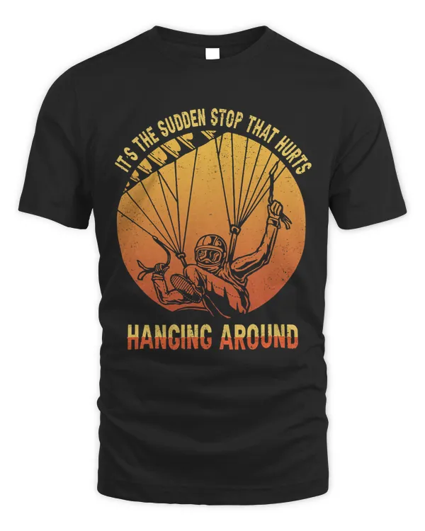 its The Sudden Stop That Hurts Hanging Arround Paraglider 1