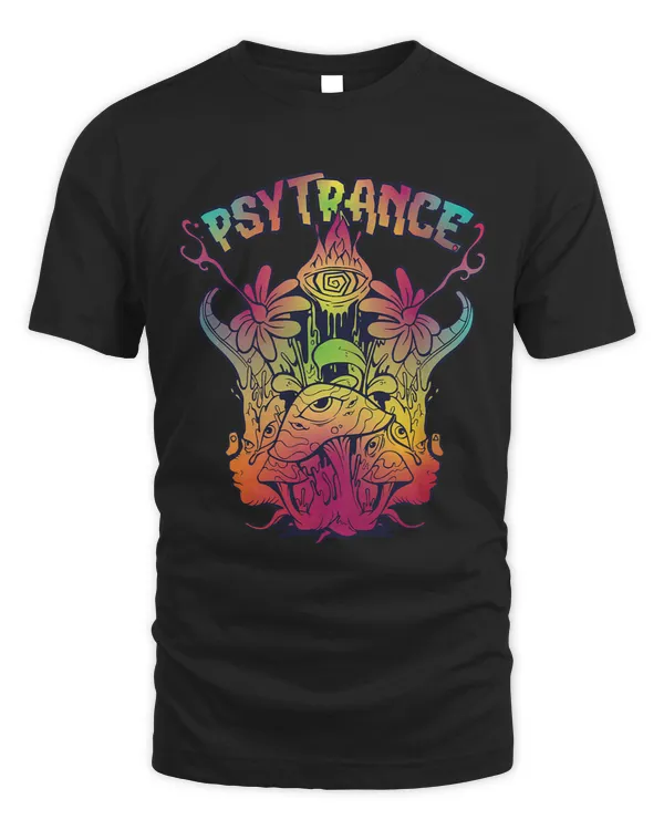 Psy Trance Goa Psychedelic Magic Mushrooms LSD Party Gift
